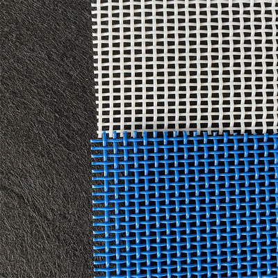 Monofilament Polyester Square Hole Mesh Belt Plain Weave For Paper Machine
