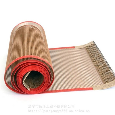 2 * 2.5 PTFE कपड़ा  कन्वेयर बेल्ट मुद्रण मशीन के लिए बेल्ट
