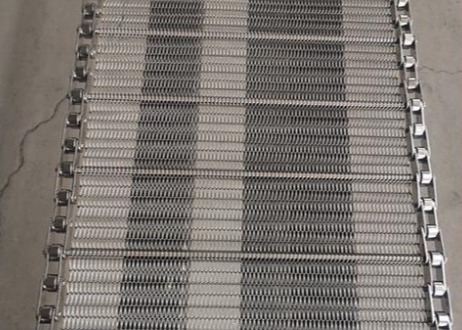 सफाई के लिए Ss304 Ss316 Ptfe कन्वेयर सर्पिल मेष बेल्ट