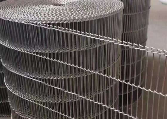 76 मिमी-42000 मिमी फ्लैट फ्लेक्स कन्वेयर बेल्ट अनुकूलित रॉड पिच