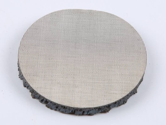 304 Sintered स्टेनलेस स्टील फ़िल्टर डिस्क गोल जंग प्रतिरोध तरल फ़िल्टर मेष