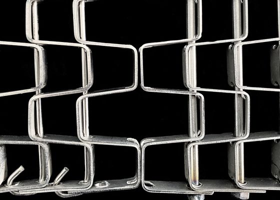 औद्योगिक परिवहन के लिए स्टेनलेस स्टील हनीकॉम्ब कन्वेयर बेल्ट