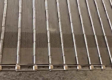 स्लेट लिंक कन्वेयर बेल्ट वायर मेष, इलेक्ट्रॉनिक उत्पादों के लिए विरोधी जंग प्लेट कन्वेयर बेल्ट