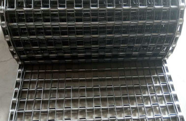 रासायनिक उद्योग के लिए स्टेनलेस स्टील फ्लैट वायर मेष बेल्ट एसिड प्रतिरोध