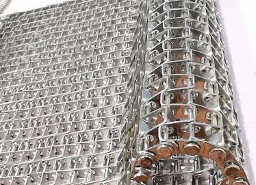 उच्च शक्ति स्टेनलेस स्टील छत्ते बेल्ट, कन्वेयर बेल्ट वायर मेष खाद्य ग्रेड