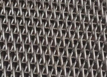 भवन सजावट के लिए फ्लैट वायर सर्पिल मेष संतुलित बुनाई बेल्ट