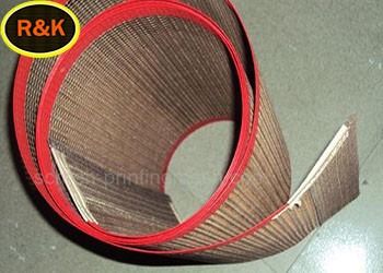 1x1 मिमी 4100 मिमी पीएफओए फ्री टेफ्लॉन कन्वेयर बेल्ट