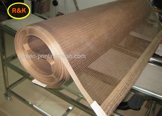 PTFE लेपित  कन्वेयर बेल्ट वजन वजन 120-160g / M2 10 * 10 मेष