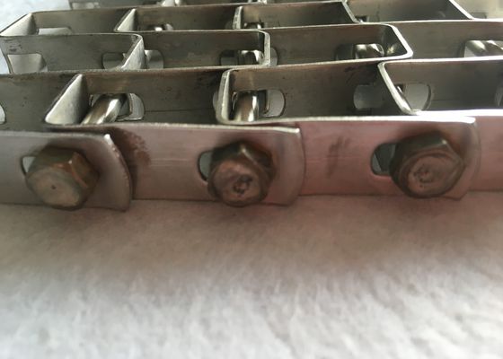 कार्बन स्टील मेष हनीकॉम्ब कन्वेयर बेल्ट