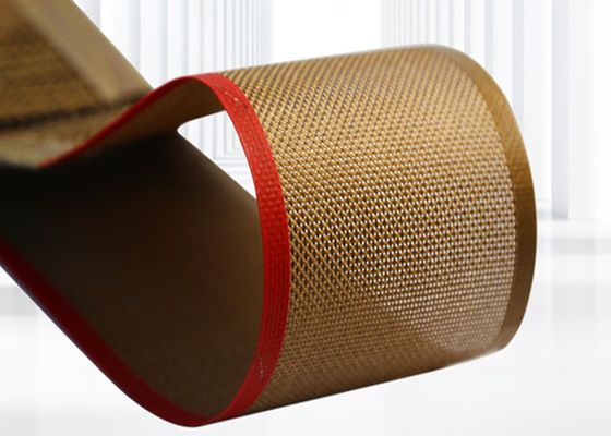 2x2.5mm हीट रेज़िस्टेंट UV ड्रायर PTFE मेश बेल्ट