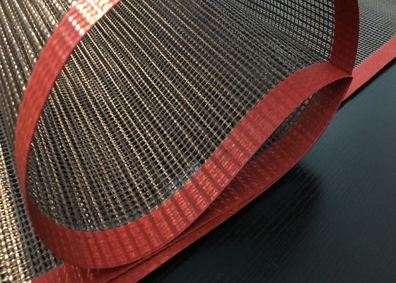 गर्मी प्रतिरोध Ptfe कन्वेयर बेल्ट खाद्य ग्रेड 4 * 4 मिमी बेकिंग