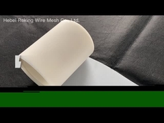 पॉलिएस्टर सादा बुनाई वर्ग छेद जाल बेल्ट