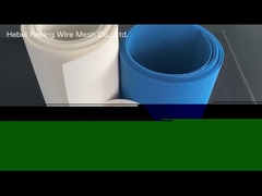 पॉलिएस्टर सादा बुनाई वर्ग छेद जाल बेल्ट